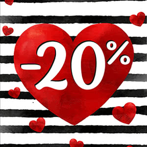 Madoc. Знижка 20% на нову колекцію до Дня Святого Валентина!
