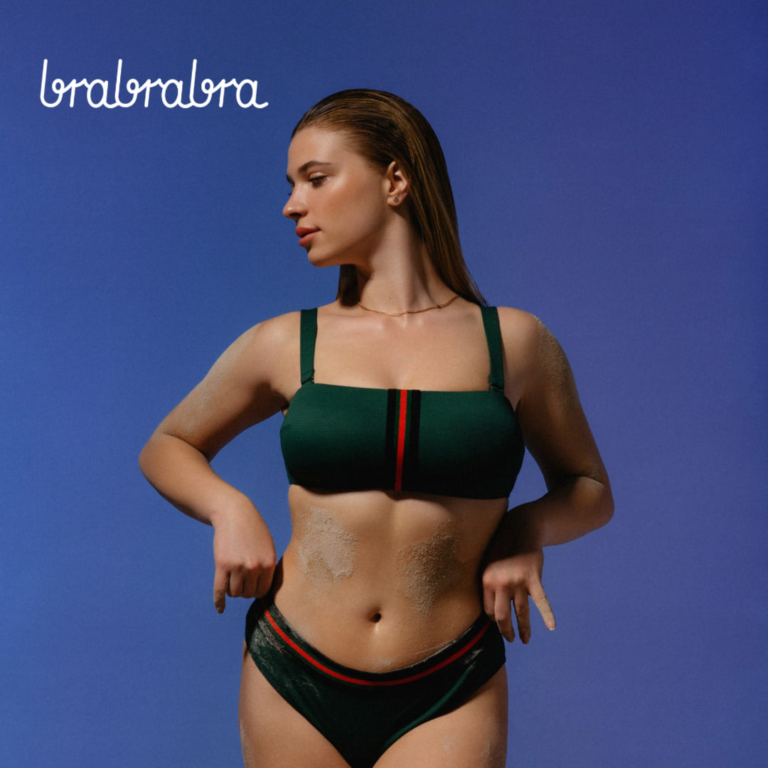 Нова колекція купальників Смугастий комфор від brabrabra